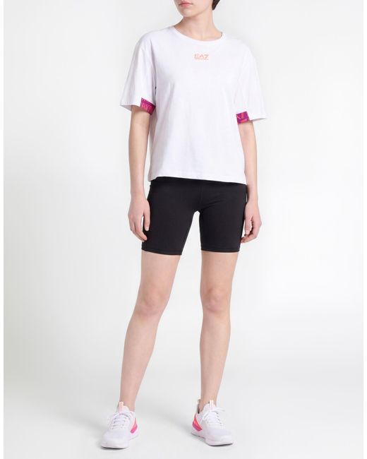 EA7 White T-Shirts