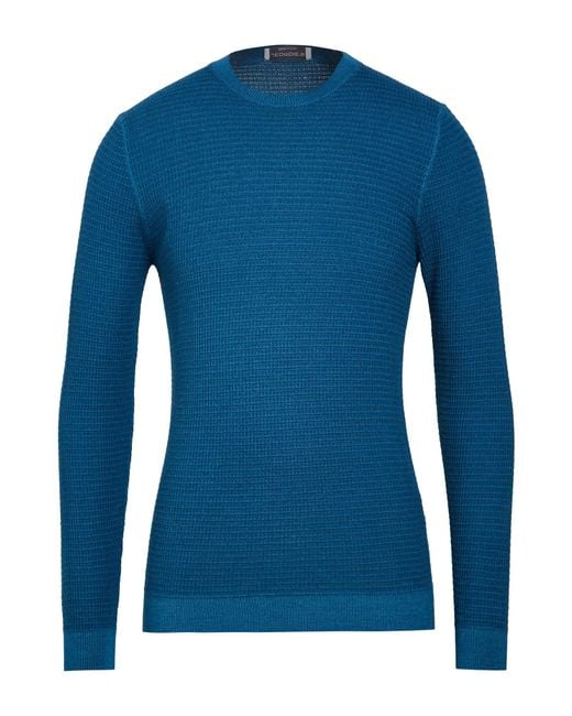 Pullover Jeordie's de hombre de color Blue