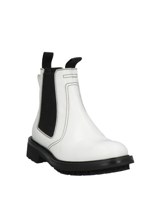 Belstaff White Ankle Boots