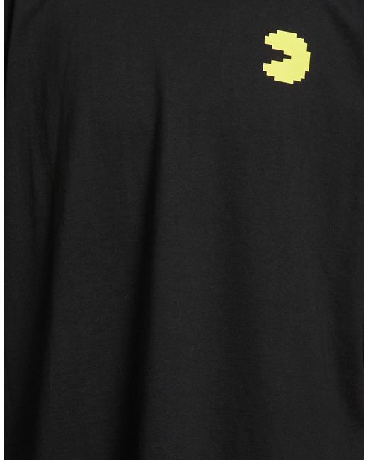W/STUDIO Black T-Shirts for men