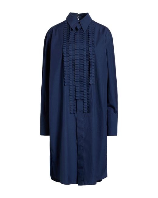 Marni Blue Midi Dress Cotton