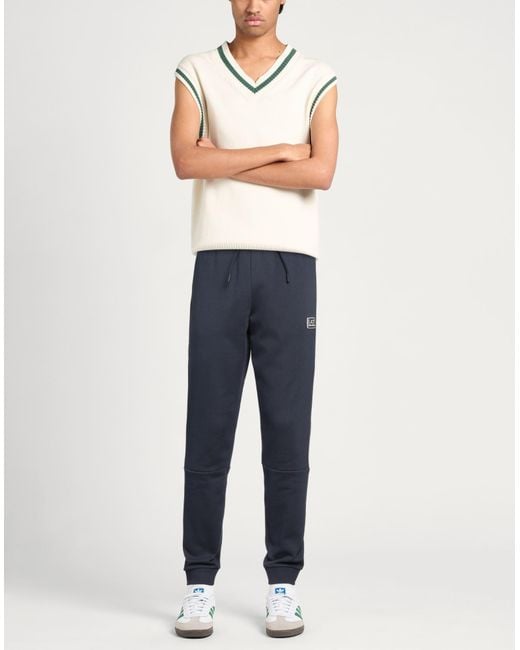 EA7 Blue Pants Cotton, Polyester for men