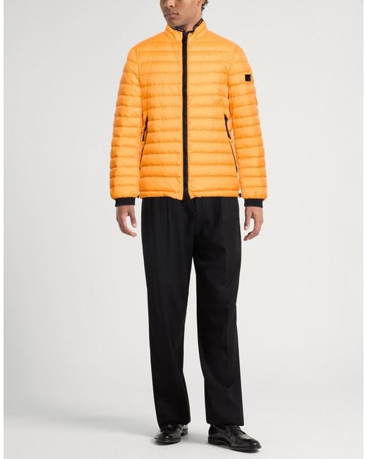 Peuterey Orange Puffers for men