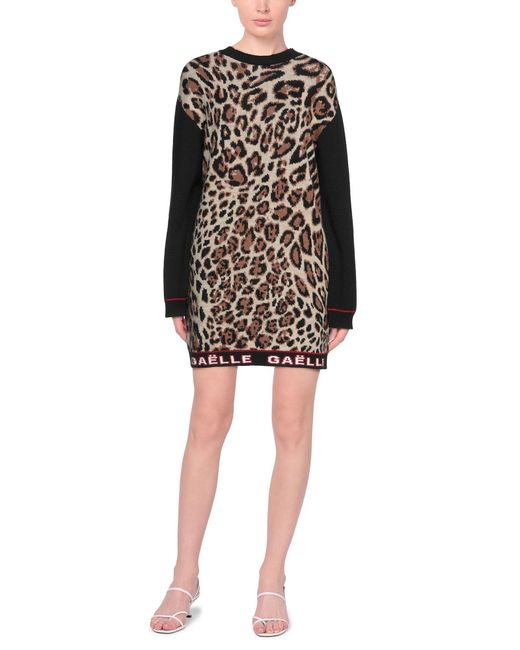 Gaelle Paris Black Mini Dress