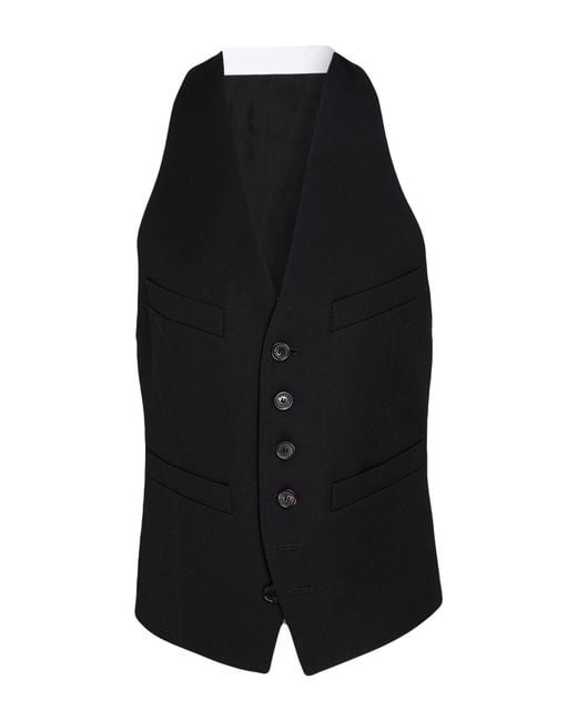 DSquared² Black Tailored Vests