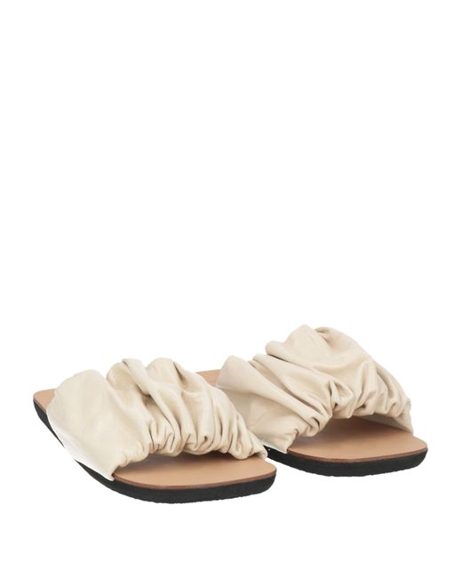 Jil Sander White Sandals