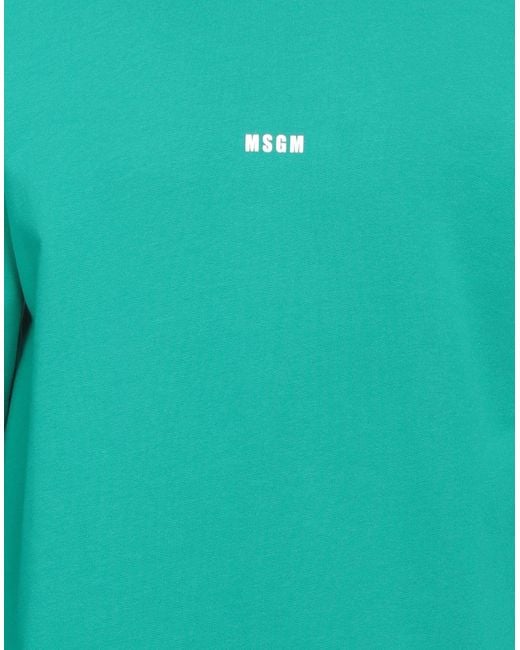 MSGM Green Sweatshirt for men