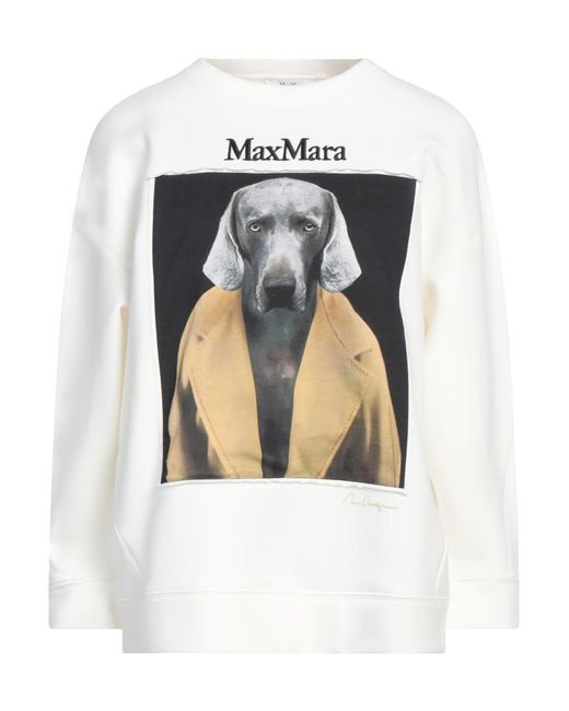Felpa di Max Mara in White
