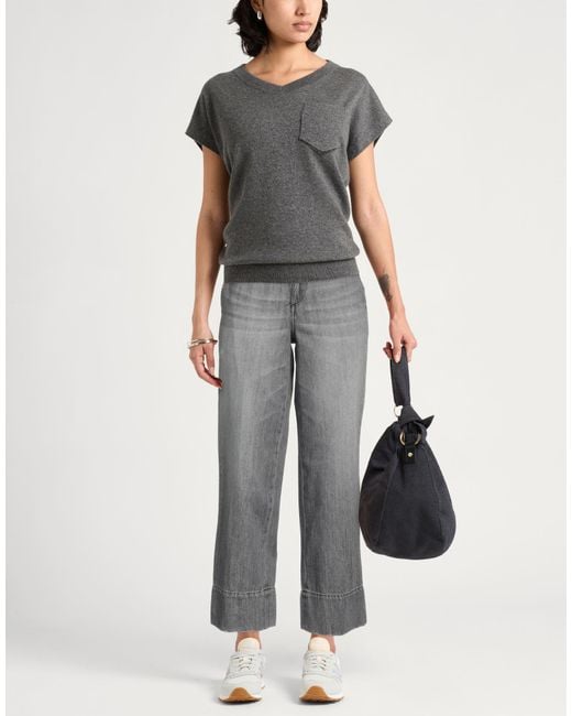PT Torino Gray Jeans Cotton, Elastane