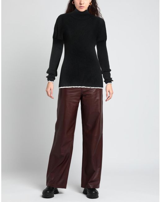 MM6 by Maison Martin Margiela Black Turtleneck