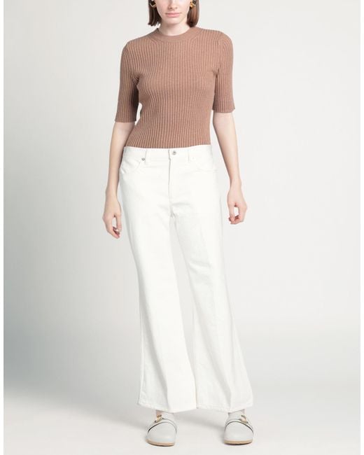 Jil Sander White Jeans