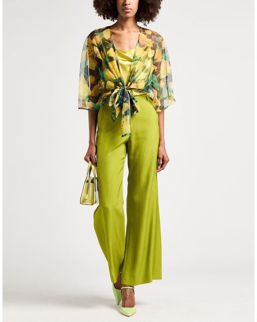 Gai Mattiolo Green Wrap Cardigans Polyester