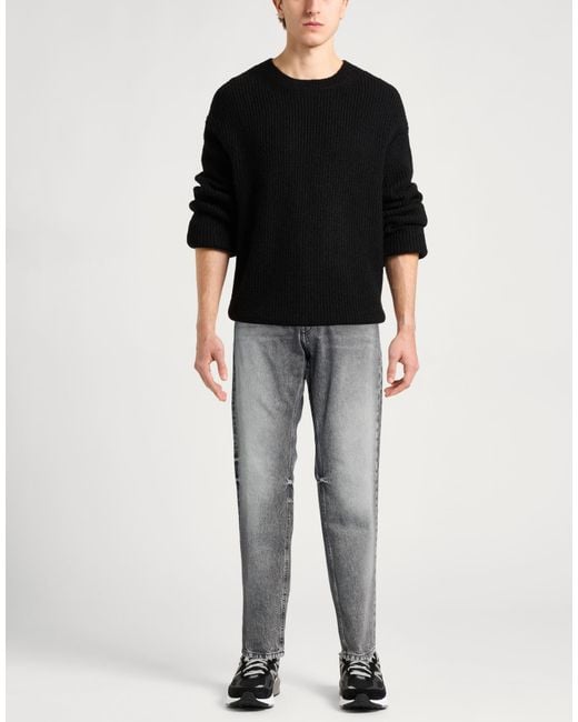 ICON DENIM Gray Jeans for men