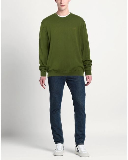 Sun 68 Green Sweaters for men