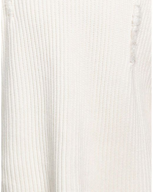 MM6 by Maison Martin Margiela White Sweater for men