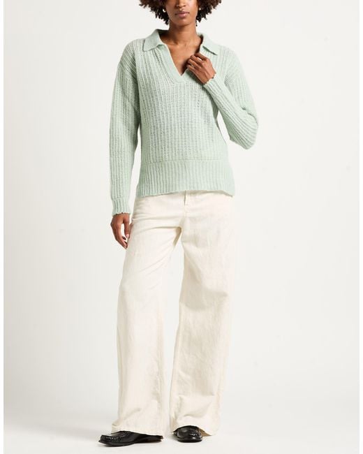 Pullover 120% Lino de color Green