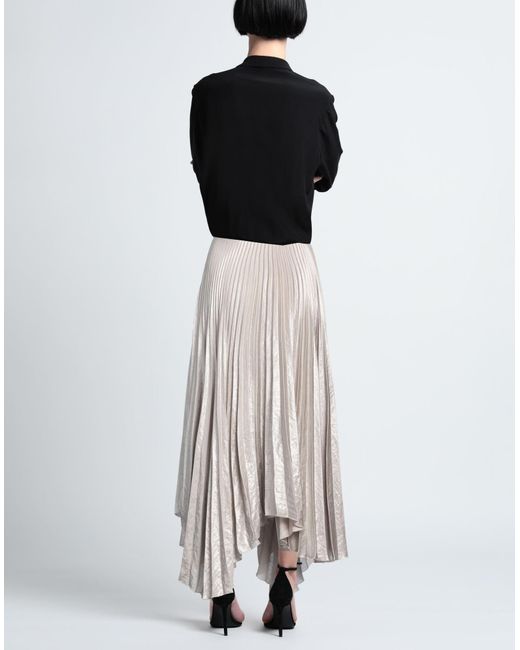 Jacob Coh?n White Light Midi Skirt Polyester