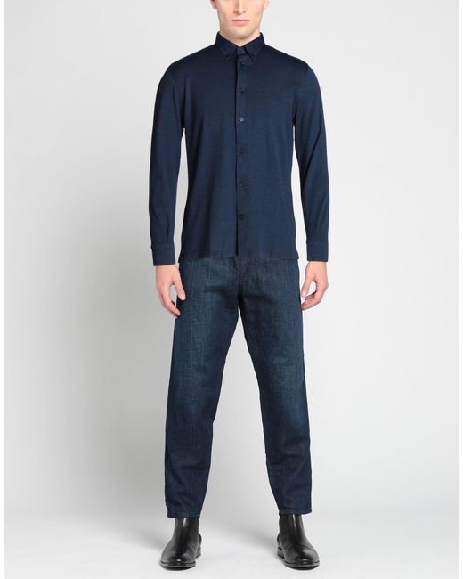 Harmont & Blaine Blue Shirt for men