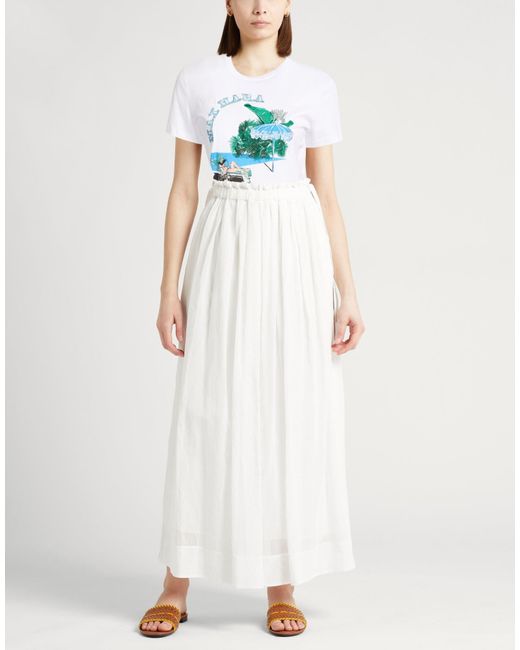 Max Mara Blue T-Shirt Cotton