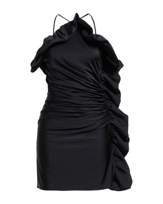 P.A.R.O.S.H. Black P.A.R.O..H. Mini Dress