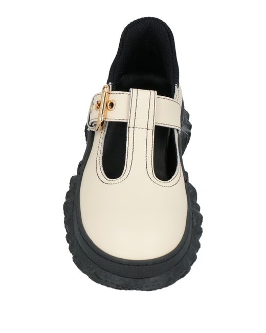Marni White Ballet Flats Leather