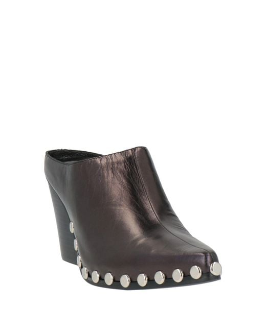 Jeffrey Campbell Brown Mules & Clogs
