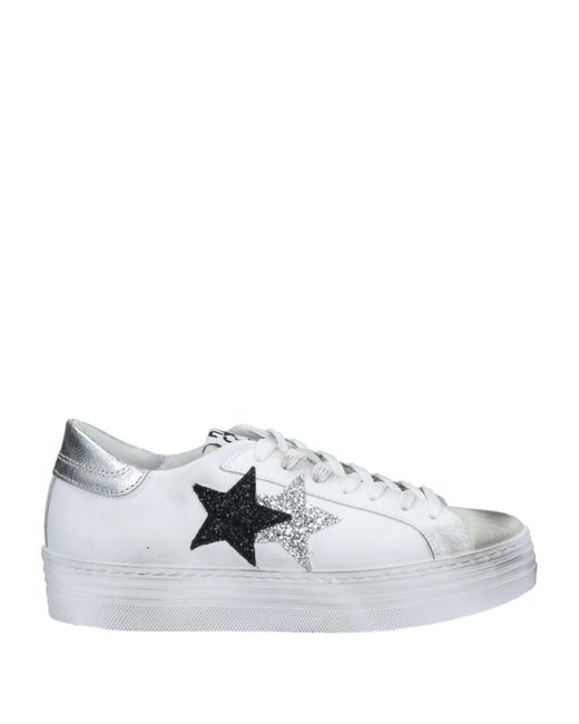 2 Star White Trainers
