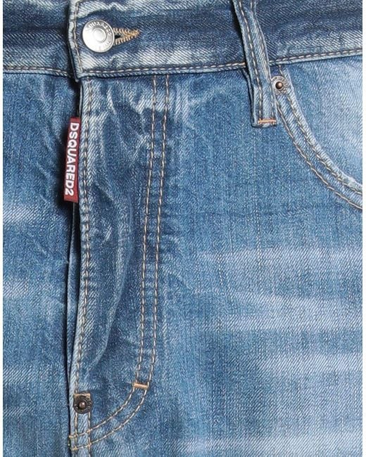 DSquared² Blue Jeans Cotton for men