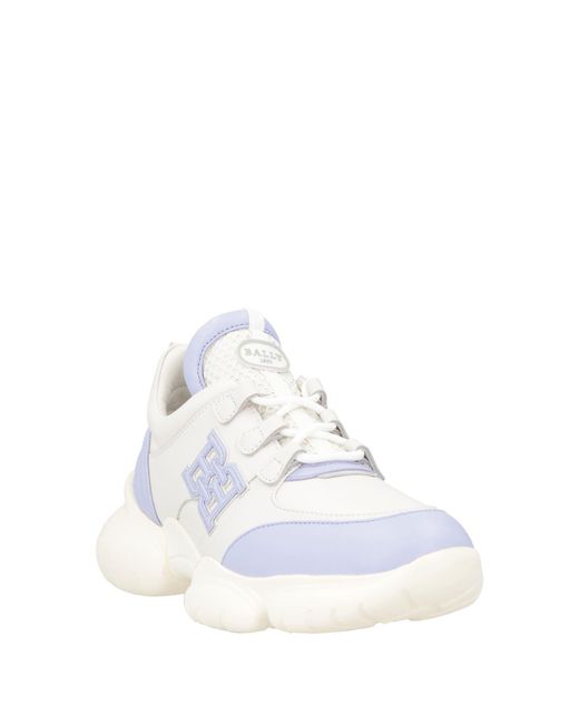 Bally White Trainers