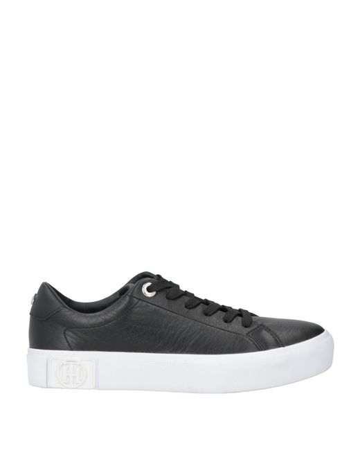 Tommy Hilfiger Black Sneakers