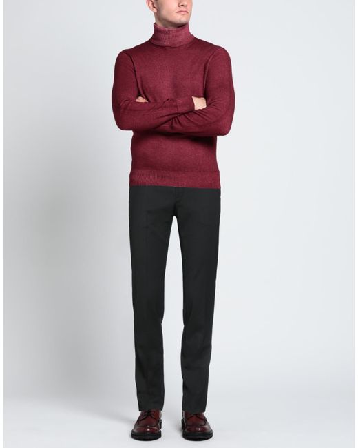 PT Torino Black Trouser for men
