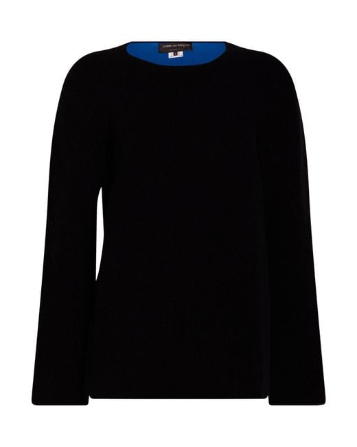 Pullover Comme des Garçons de hombre de color Black