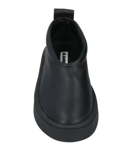 Jil Sander Black Trainers