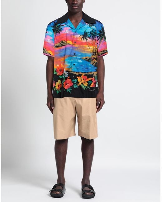 Dolce & Gabbana Blue Shirt for men