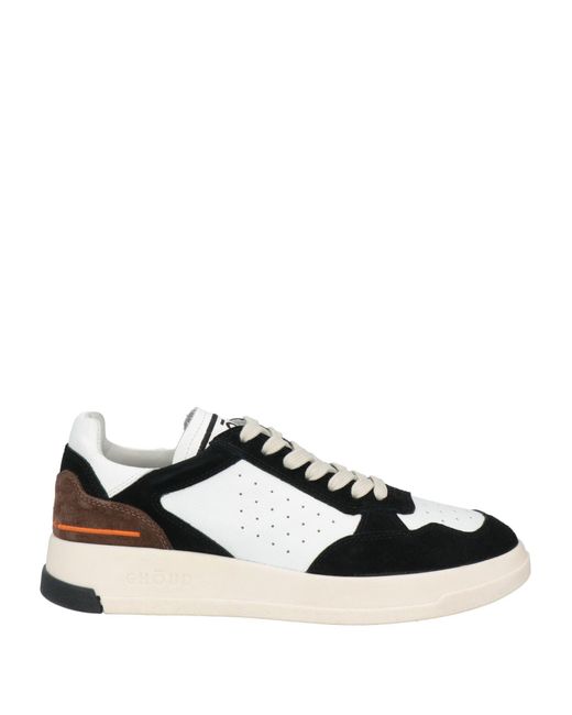 GHOUD VENICE Black Sneakers Leather for men