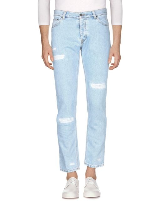 MSGM Blue Jeans Cotton for men