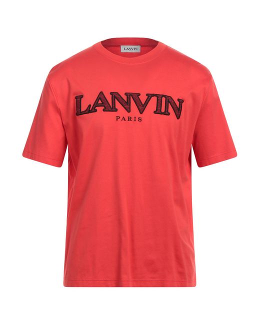 Camiseta Lanvin de hombre de color Red