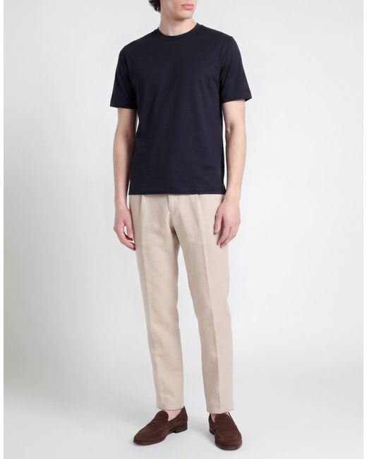 Daniele Fiesoli Blue Lab T-Shirt Merino Wool for men