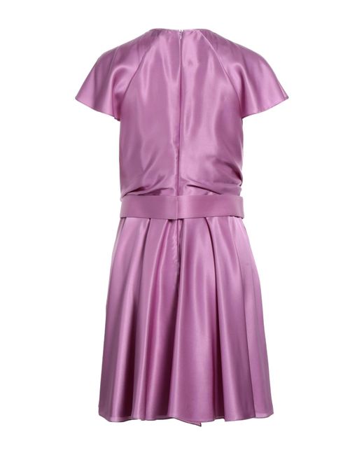 Giorgio Armani Purple Mini Dress