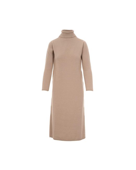 Max Mara Natural Maxi-Kleid