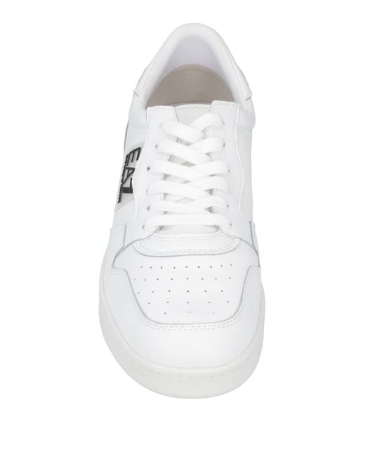EA7 White Trainers for men