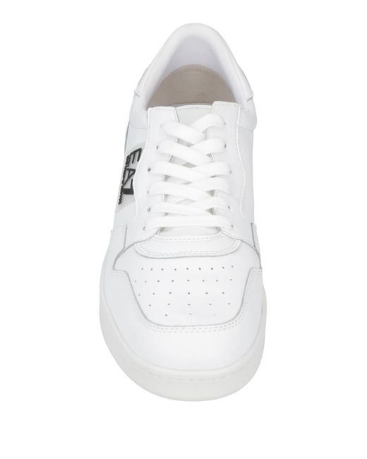 EA7 White Trainers for men