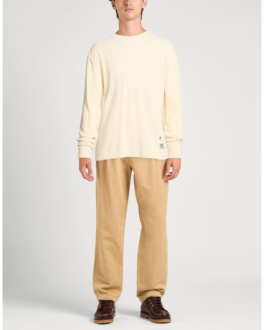 Gaelle Paris White Sweater Cotton for men