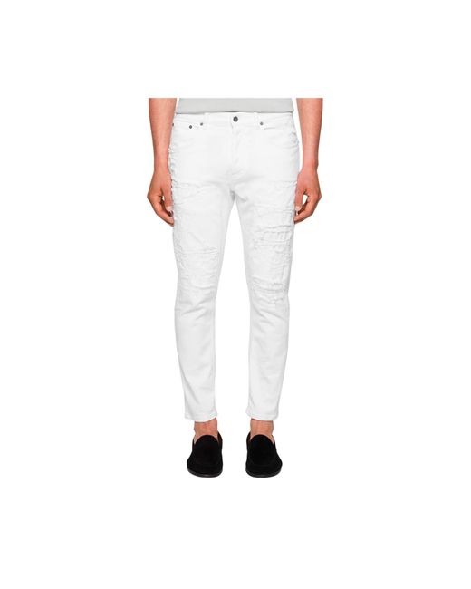 Pantalon en jean Dondup pour homme en coloris White