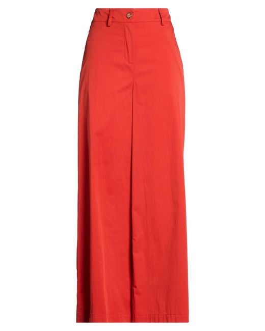 ALESSIA SANTI Red Pants