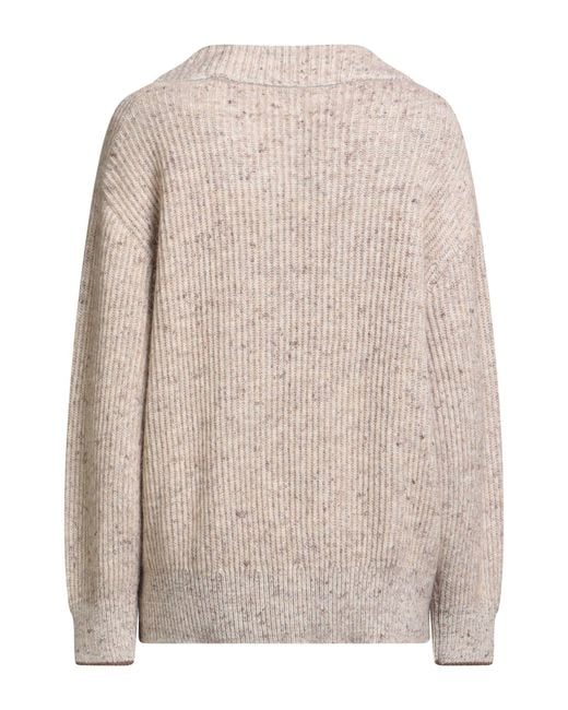 Brunello Cucinelli Natural Jumper