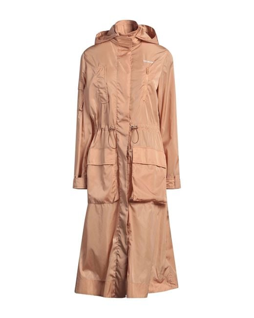 Off-White c/o Virgil Abloh Natural Overcoat & Trench Coat