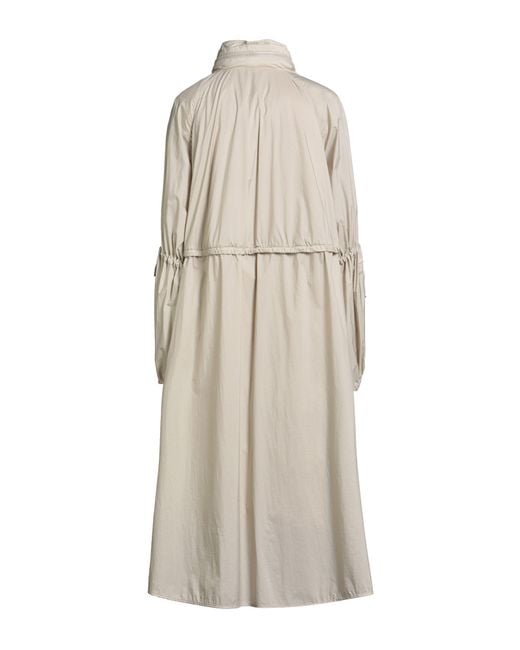 Moncler Natural Ivory Coat Polyamide