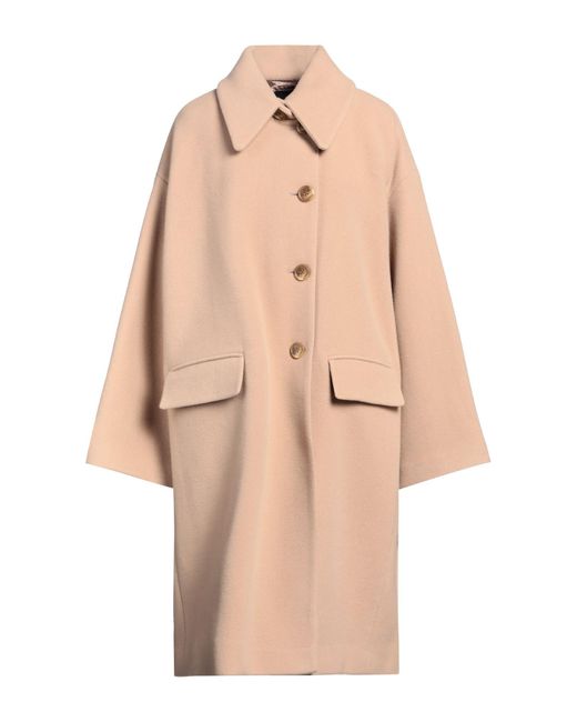 Emporio Armani Natural Coat Wool