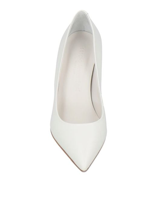 Sergio Levantesi White Pumps